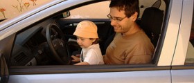 Surviving car journeys with an infant