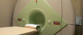 CT scan with contrast