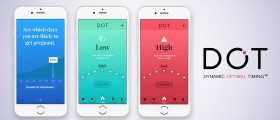 Dot App, period and fertility tracker that can be used to both plan and prevent pregnancy