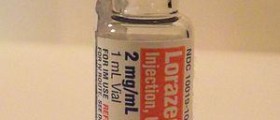 Anxiety disorders treated with Lorazepam
