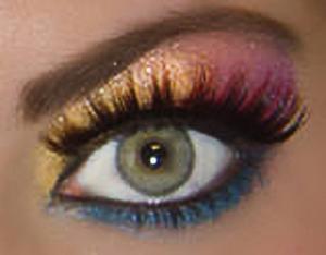 Eye cosmetic safety
