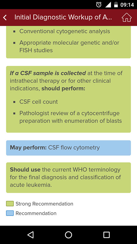 ASH Pocket Guides App, Evidence-based Clinical Practice Guidelines For ...