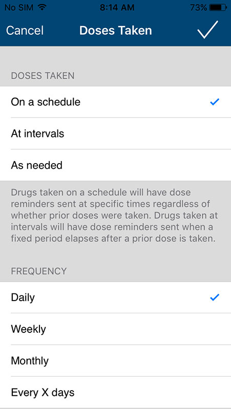 Dosecast App, a simple pill reminder app for Android and iPhone ...