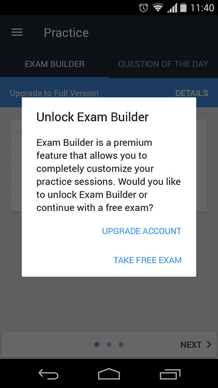 NBSTSA CST Exam Prep App, an examination simulator for Sns-Brigh10