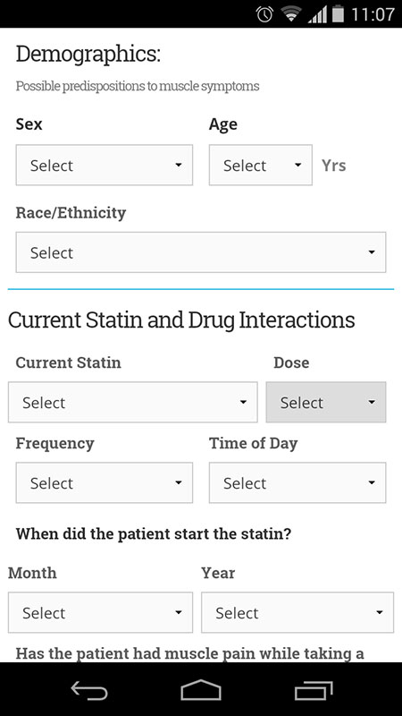 Statin Intolerance App, Free Tool That Helps Clinicians Address Statin ...