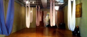 Anti-Gravity Yoga: Hanging Out With The Aerial Yogis