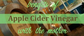 Benefits Of Apple Cider Vinegar With The Mother