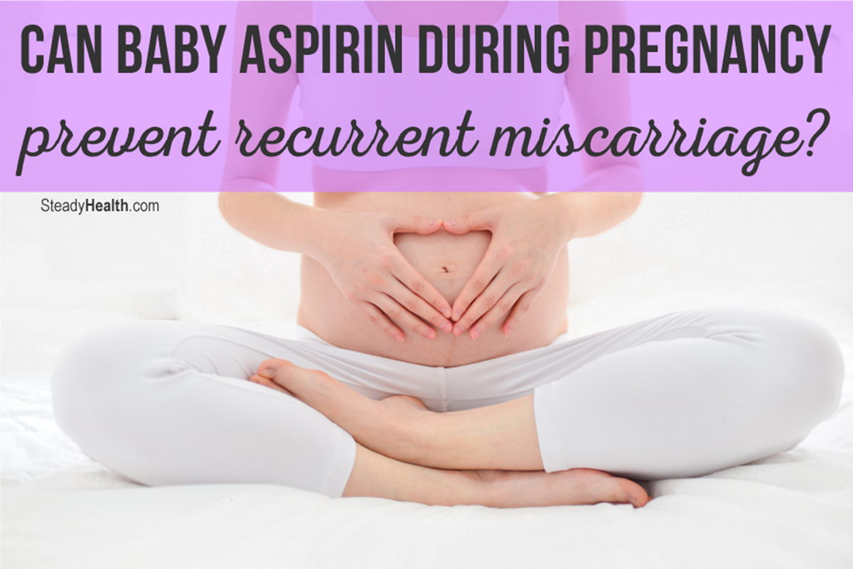is it safe to take aspirin if you are pregnant
