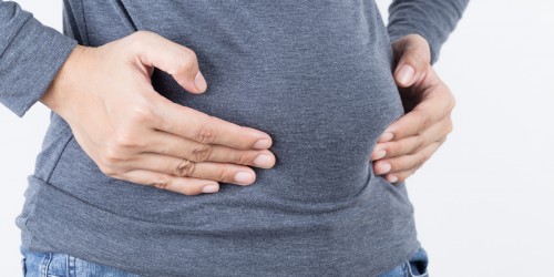 What could be the cause of my distended stomach?