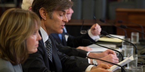 Senator Criticizes Dr Oz For Magic Weight Loss Promises