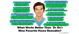 Do Dr. Oz's Nine Favorite Home Remedies Really Work?