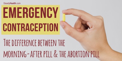 Emergency Contraception: The Difference Between The Morning-After Pill And The Abortion Pill