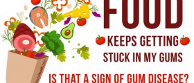 Food Keeps Getting Stuck In My Gums: Is That A Sign Of Gum Disease?