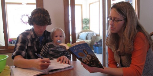 Homeschooling With A Newborn