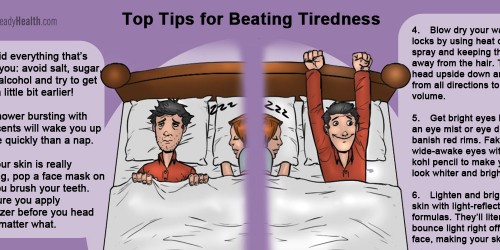 6 Ways To Beat Tiredness