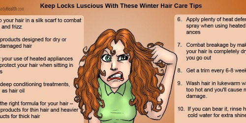Keep Locks Luscious With These Winter Hair Care Tips