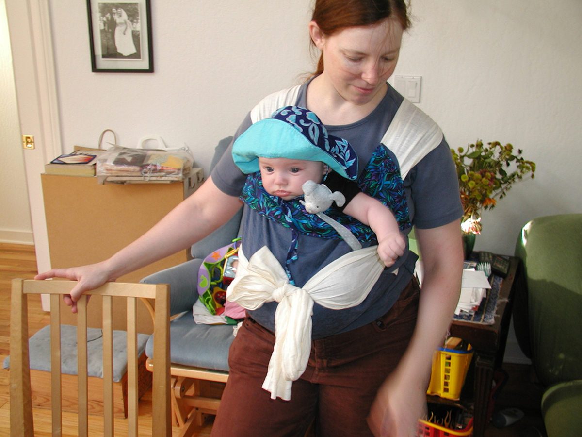 When to start using baby outlet carrier