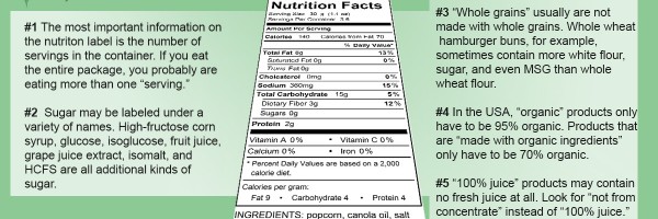 How To Read Nutrition Labels For Weight Loss And For General Health