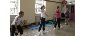 One-Armed Kettlebell Swings For Rotational Core Stability