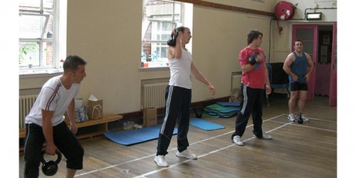 One-Armed Kettlebell Swings For Rotational Core Stability