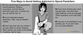 Ten Ways To Avoid Getting Addicted To Opioid Painkillers