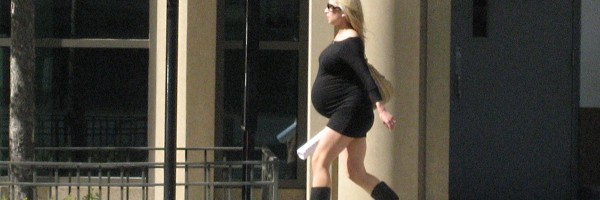 What happens during the third trimester of pregnancy?