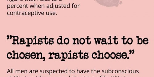 Rape More Likely To Result In Pregnancy Than Consensual Sex?