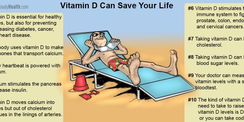 Vitamin D For Diabetes, Cancer, And Heart Disease