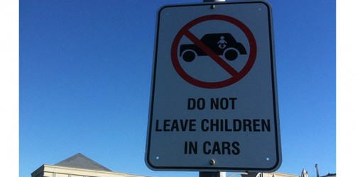 Never Leave Your Child In A Hot Car