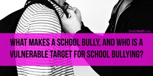 What Makes A School Bully, And Who Is A Vulnerable Target For School Bullying?
