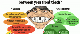 What to Do About a Gap Between Your Front Teeth