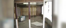 Asbestos floor tiles