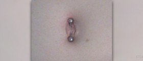 Belly button piercing care