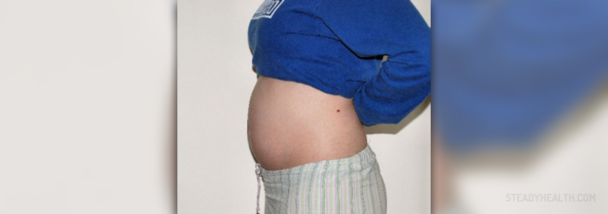 lose belly fat after baby
