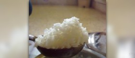 Calories in white rice