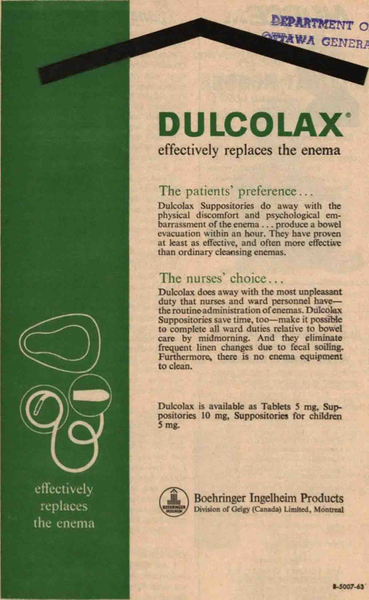 dulcolax side effects