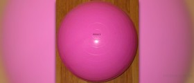 Exercise ball routine