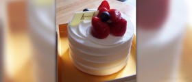 Healthy birthday cake