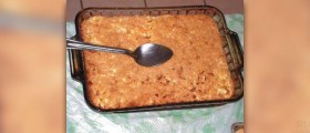 Healthy kugel meal