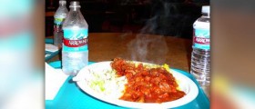 Healthy lamb curry