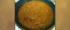 Healthy lentil soup