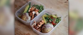 Healthy packed lunches