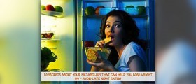 Increase metabolism facts