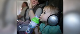 Air travel with a small infant