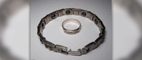 Magnetic bracelets for pain relief