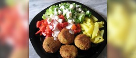 Recipe for healthy falafel