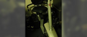 Recumbent stationary bike