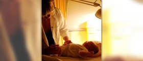 Treat a newborn with a cold