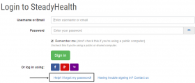 Did You Forget Your Password?