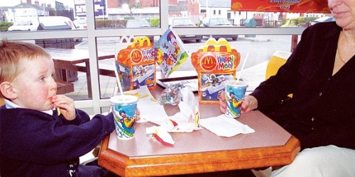 No More Toys with Fast Food Meals Unless They Meet Nutritional Standards for Calories, Sodium & Fat